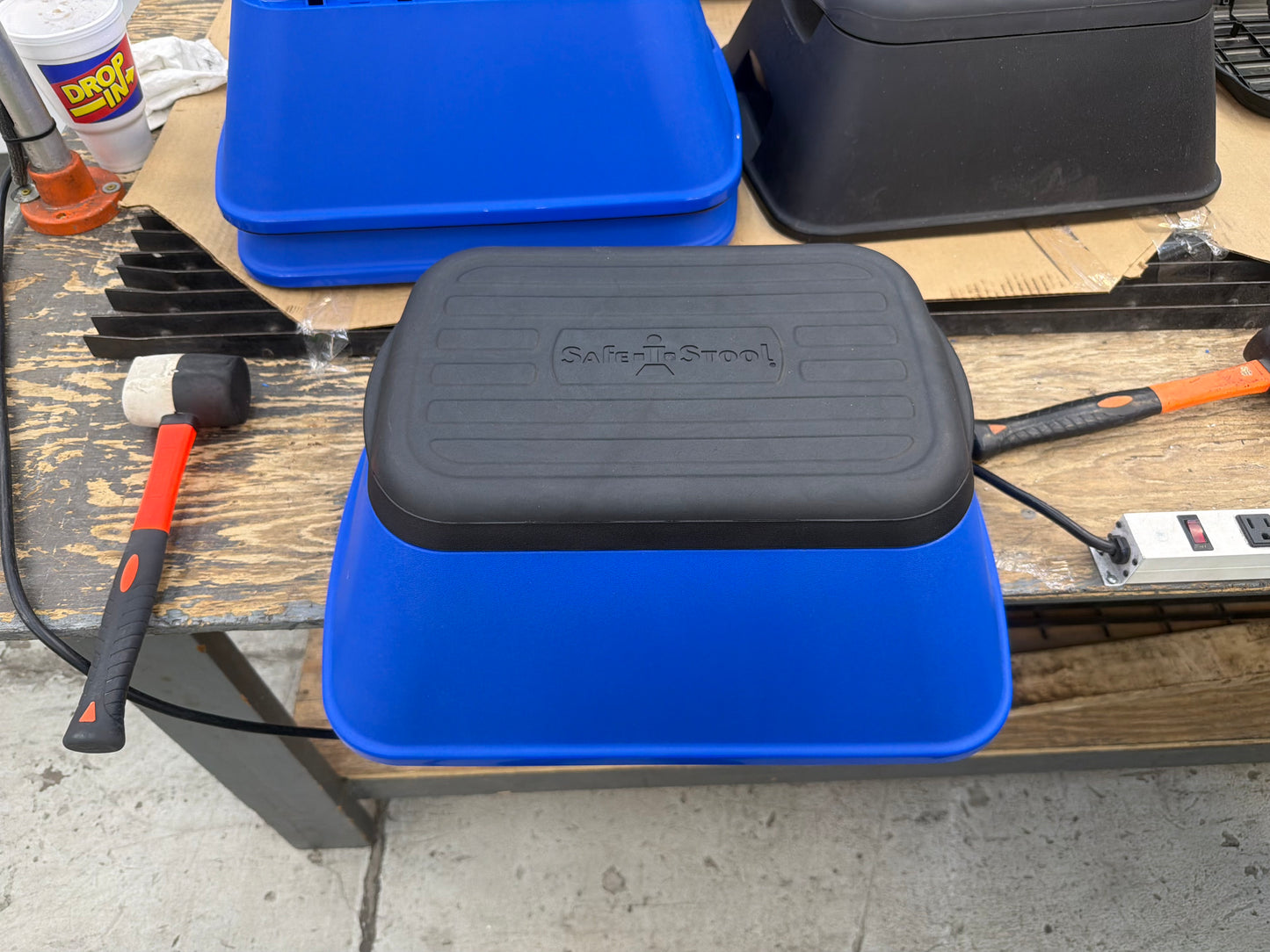Safe-T-Stool Anti-Tip Industrial Grade Safety Stool